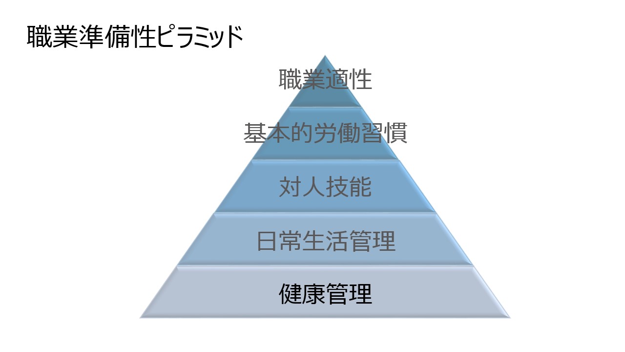 職業準備性ピラミッド 健康管理