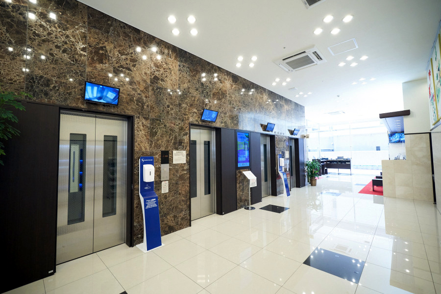 東横イン名古屋金山　エレベーターホール