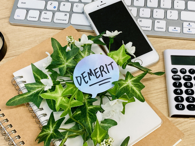 デメリット・demerit