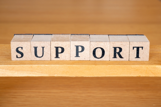 SUPPORT 文字素材