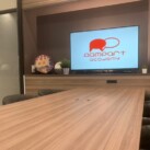 面談室です。悩みがあればいつでも応じますので、お気軽にお声がけください。