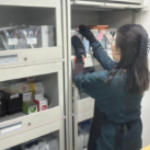 お客様に安心して使っていただけるよう、商品管理も丁寧に行います。