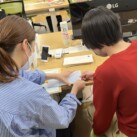 企業実習では、実際の職場での仕事に取り組めます。