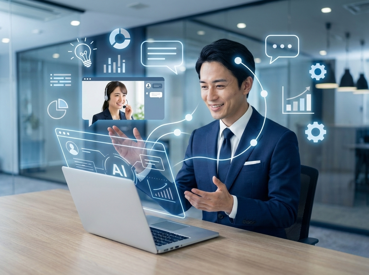 サポートチャット画面